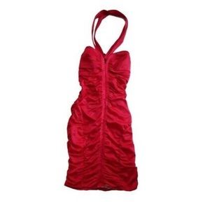 Bebe sexy red dress size S